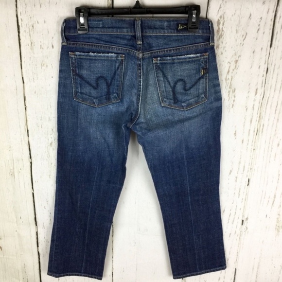 Citizens Of Human Jeans 27 Kelly Stretch Cropped - Picture 3 of 6